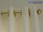 Detalhe varão dourado